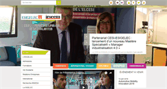 Desktop Screenshot of esigelec.fr