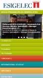Mobile Screenshot of esigelec.fr