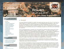 Tablet Screenshot of cem2012.esigelec.fr